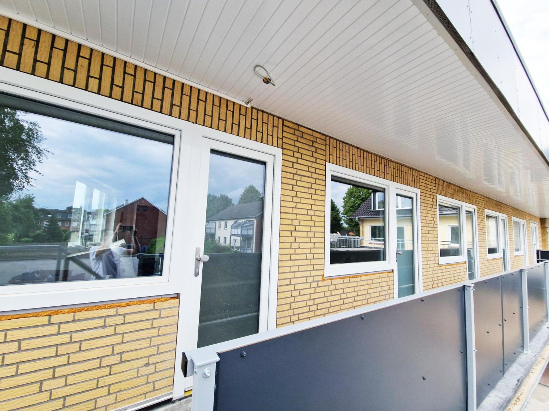 Pension Weserufer Brake (Wesermarsch) Exterior foto